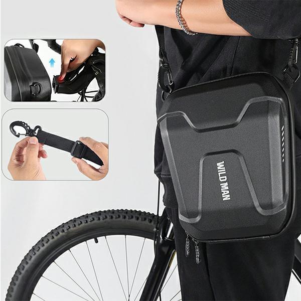 Wildman Pouzdro/Držák Na Kolo E8 3L Brašna Na Rám Černá/Black