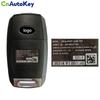 CN051139 Original PN 95430-C5211 For KIA Sorento 2015- Flip Remote Key 3 Buttons 433 MHz 4D70 Chip FCC ID: OKA-910T C5210