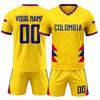 Customizable Team Jersey and Shorts Set Breathable Quick Dry Athletic Uniform for Sports Training and Matches