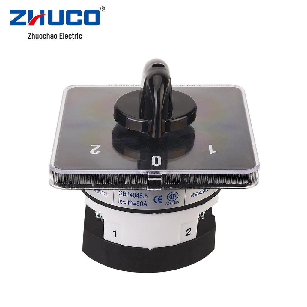 Zhuochao SZL9-50/D0083.1 Universal Changeover Roller Switch, Equivalent To LW31 GLE9 EP