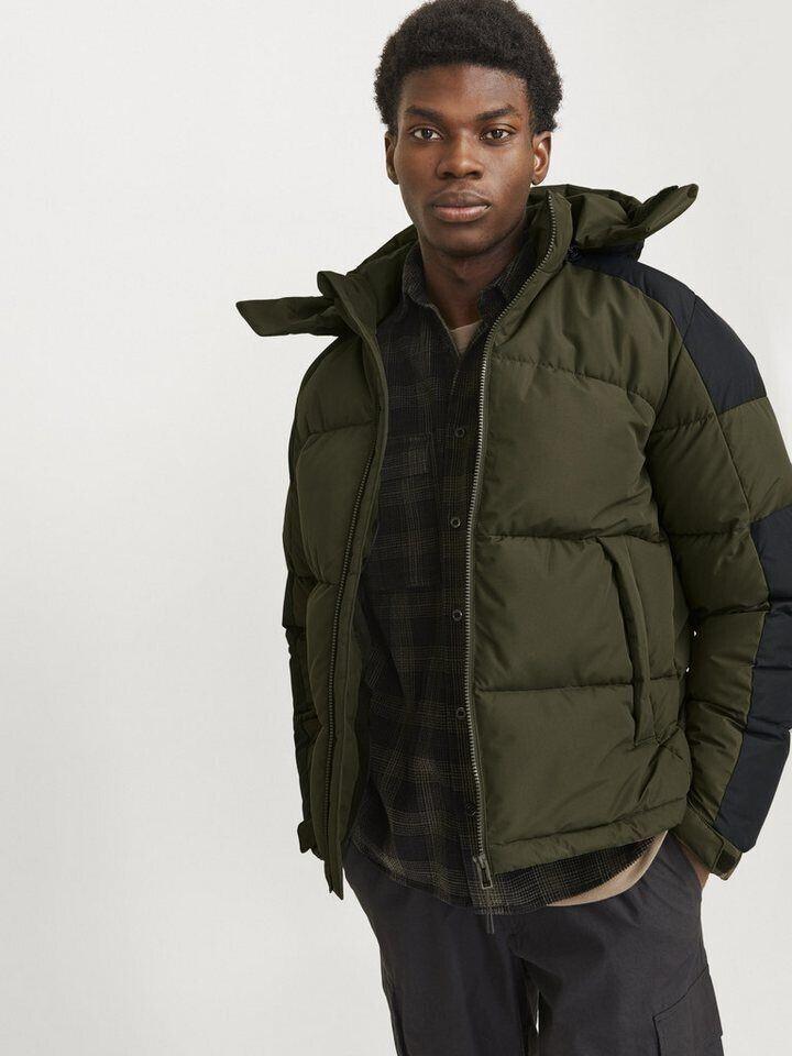 Winter Jacket Jack & Jones Jcoaero Puffer Sn (12260428) Forest Night