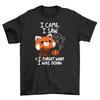 I Came Saw Forgot'' Red Panda T-Shirt Mens Womens Tees Top - Cute and Forgetful! Perfect Gift for the