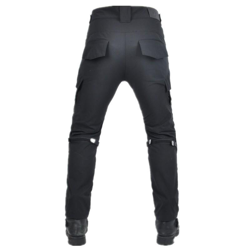 Mens Motorcycle Riding Pants With CE-Level Impact Protection Breathable Mesh Ventilation High-Waist Elastic Fit
