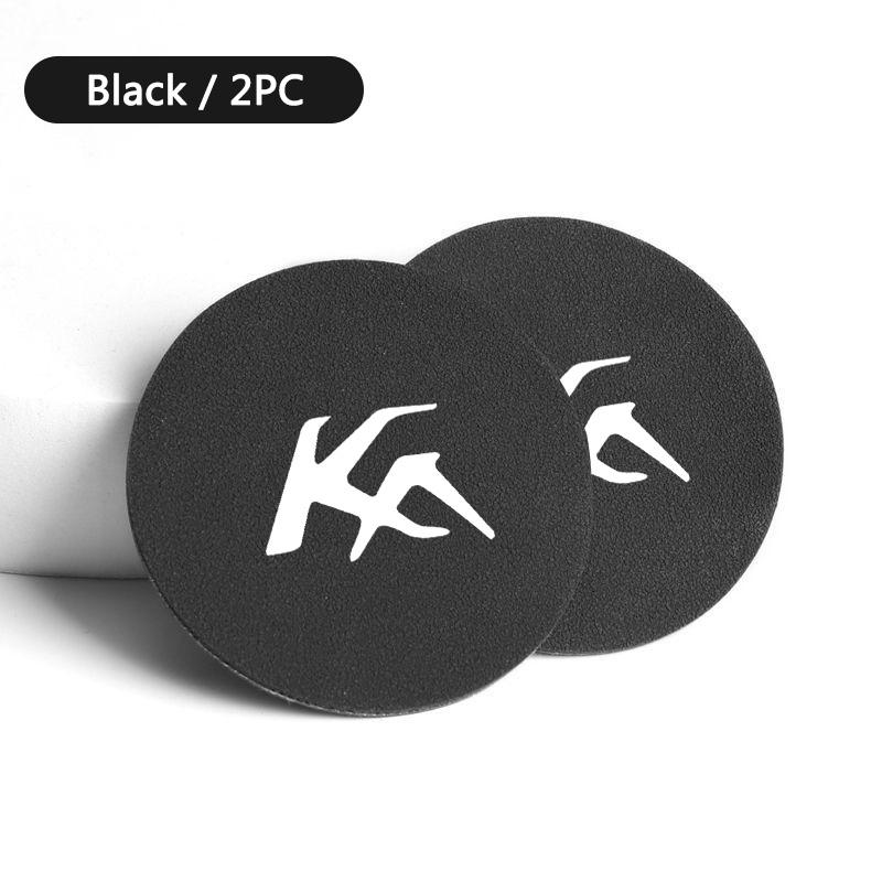 AJW1 High Quality Suede Car Coaster Water Cup Seat Cushion  Anti Slip Pad For Ford Ka 2022 2021 2020 2019 2018 2017 2016 2015 2014