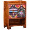vidaXL Schuhschrank mit Regal Braun 55 x 35 x 75 cm Massivholz Akazie