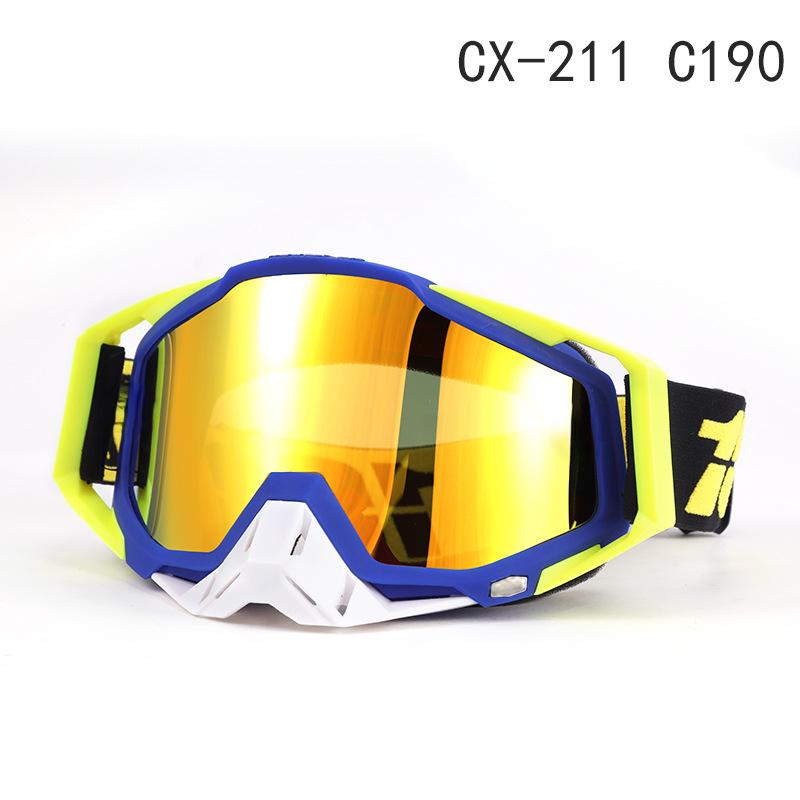 Gafas de Moto y Esquí a Prueba de Viento Transfronterizas: 100% Todoterreno, Equitación al Aire Libre y Protección para Descenso