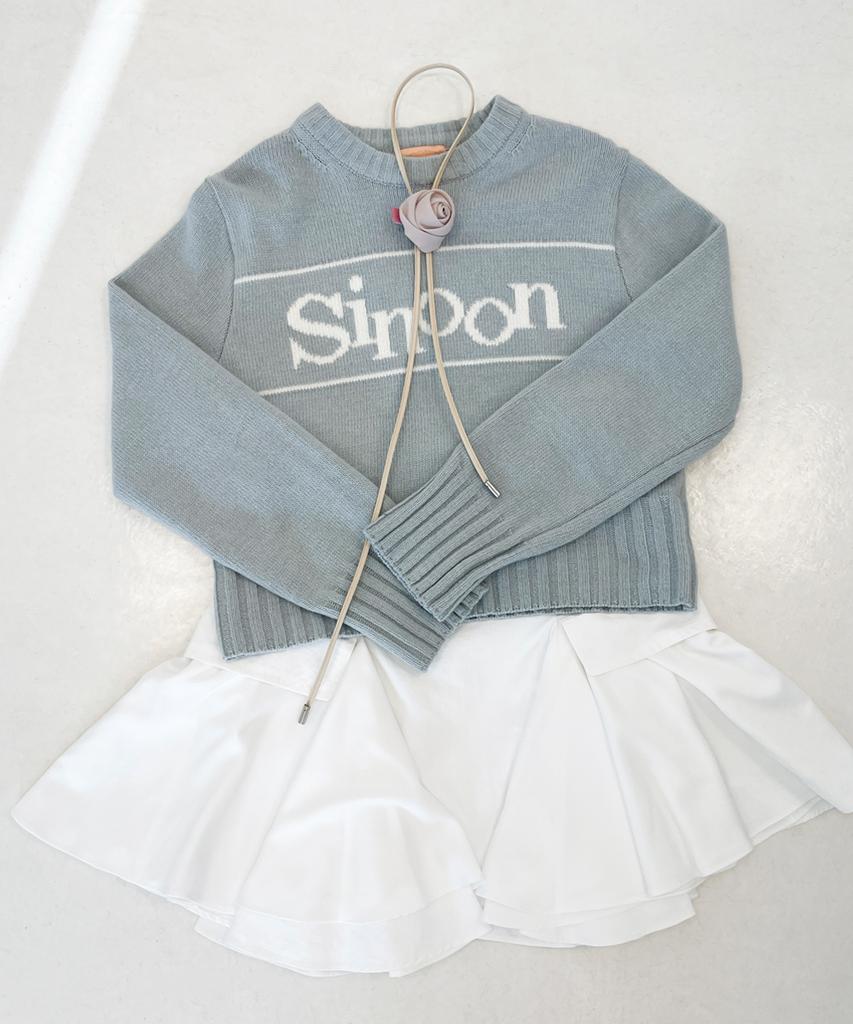 SINOON Sinoon Pullover Knit (Light Blue)