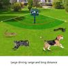 Solar Animal Repeller Ultrasonic Repellents LED Light Alarm Repels Cat Dogs Bird