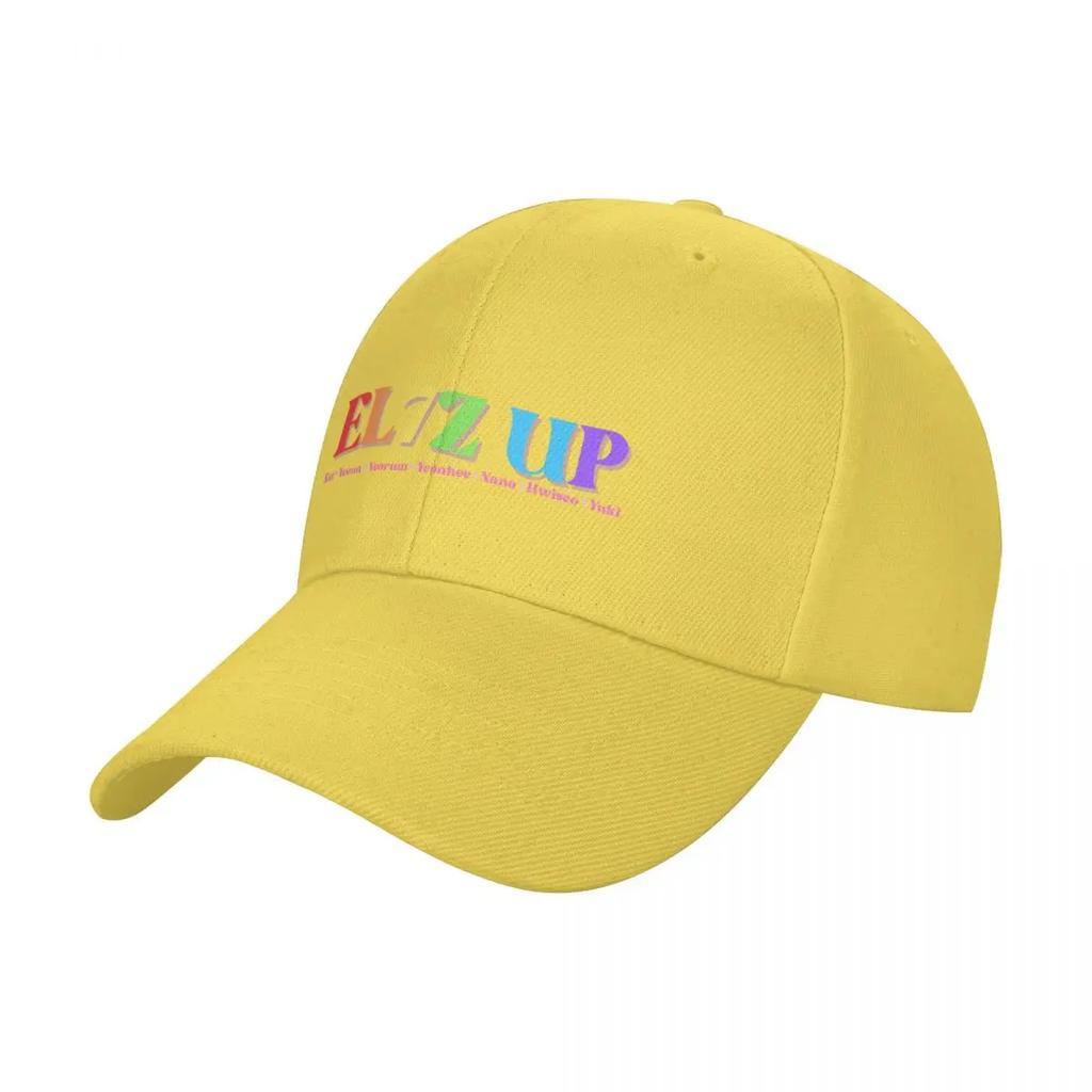 EL7Z UP Kpop Girl Group Logo Baseball Cap hiking hat Anime Hat Unique hats Caps Male Womens