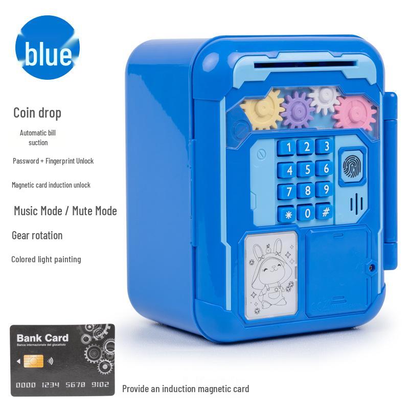 Cross-Border Magnetic Card Password Music Money Box for Kids 16*12.8*19.8CM