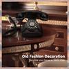2025 Trend Retro Landline Telephone,Old Fashioned Vintage Landline Phones With Classic Metal Bell Retro Telephone For Home Offic
