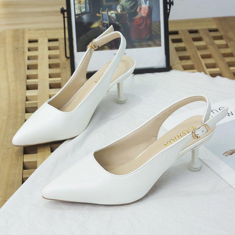 Seasonal spot 2021 new leather fashion single shoes Korean version fairy style small leather shoes work shoes