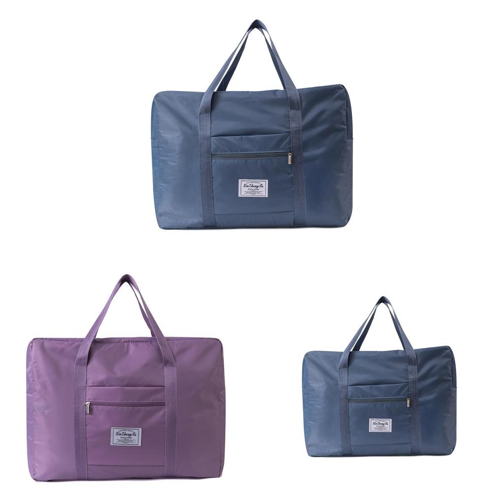 Folding Travel Bag Large Capacity With Telescopic Handle For Travel And Storage