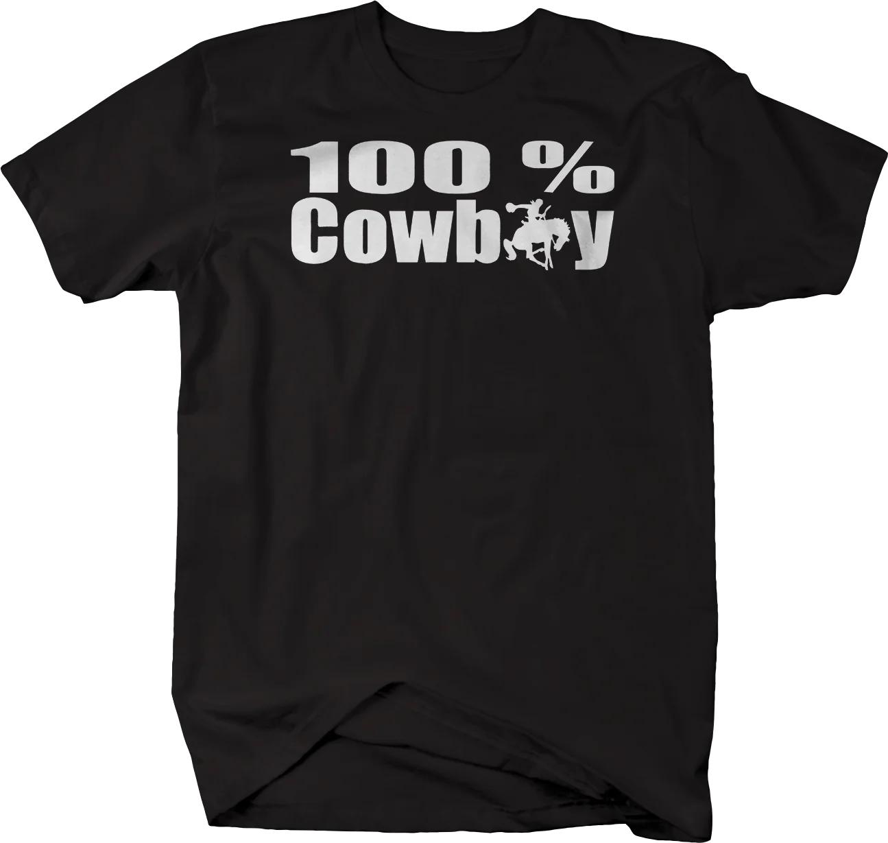 

100% Cowboy Southern Redneck Rodeo T-Shirt 100% Cotton O-Neck Summer Short Sleeve Casual Mens T-shirt Size S-3XL - Men s Summ... 5XL різнокольоровий