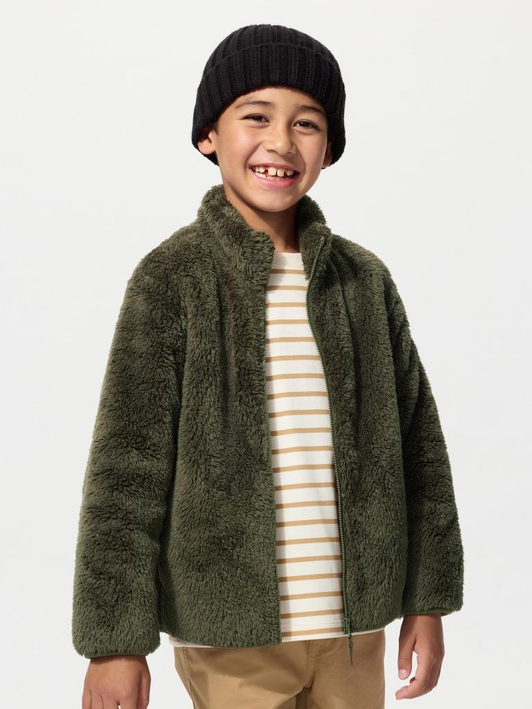 Uniqlo Kids Fluffy Fleece Full Zip Jacket