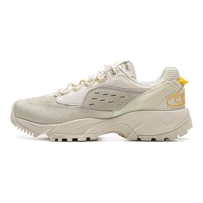 Li Ning CF Trail V2 Durable Comfortable Shock Absorption Support Low Top Outdoor Hiking Shoes Women Hiking Shoes White AHCU040-4
