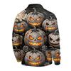 Męska koszula z długim rękawem na Halloween, stylowa, casualowa, imprezowa
