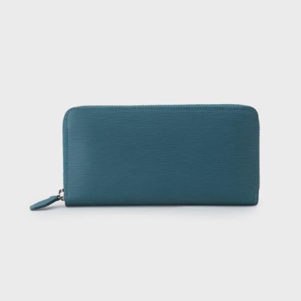 Takeo Kikuchi Ripple Double Stitch 3-Sided Round Wallet, Black (019) 00 (FREE)