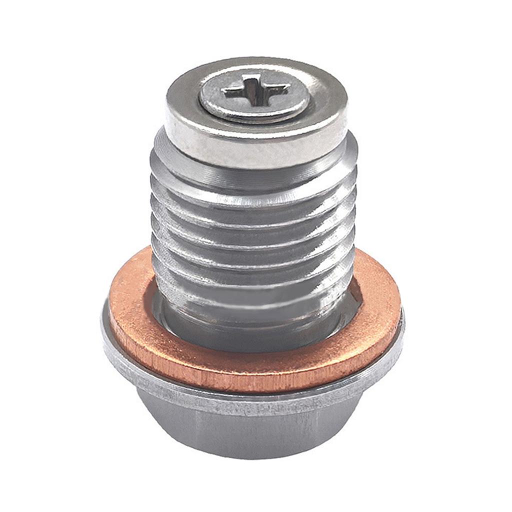 Universal Car Engine Magnetic Oil M14x1.5 Drain Plug Screw Nut Bolt Sump