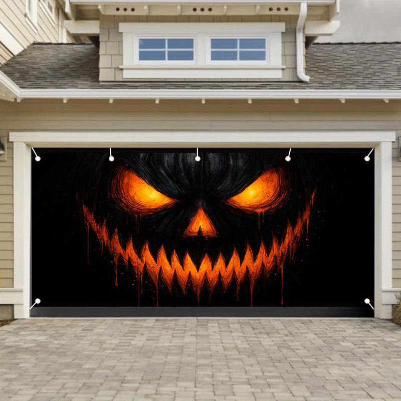 2D banner poster for Halloween decoration suitable for garage doors oversized banner cover.PMJ