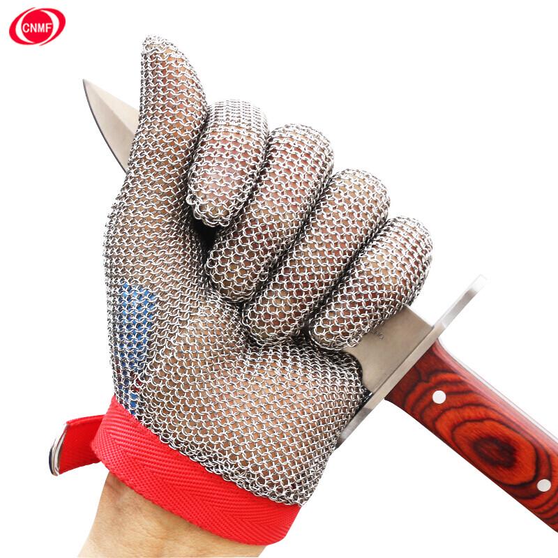 Moufu CNMF8031 Stainless Steel Cut-Resistant Work Glove L