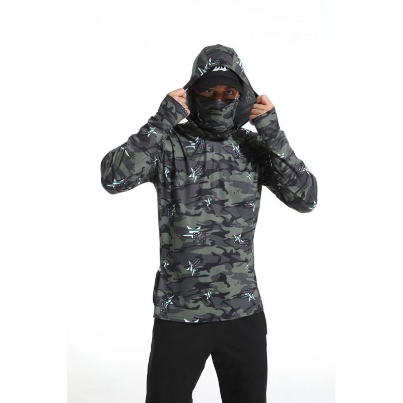 Ultra Lightweight UPF50 Sun Protection Hooded Jacket Fishing Hiking Outdoor Activities Men Women