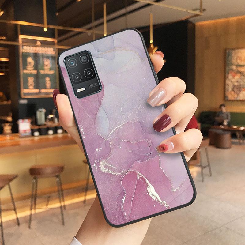 Marble Phone Case for OPPO Realme GT 2 Pro X2 Pro XT C25S 8 7 6 Pro 6i Realme GT Master C3 C21 C21Y C11 X3 SuperZoom