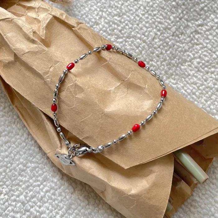 Epoxy Dotted Line Bracelet (2colors)