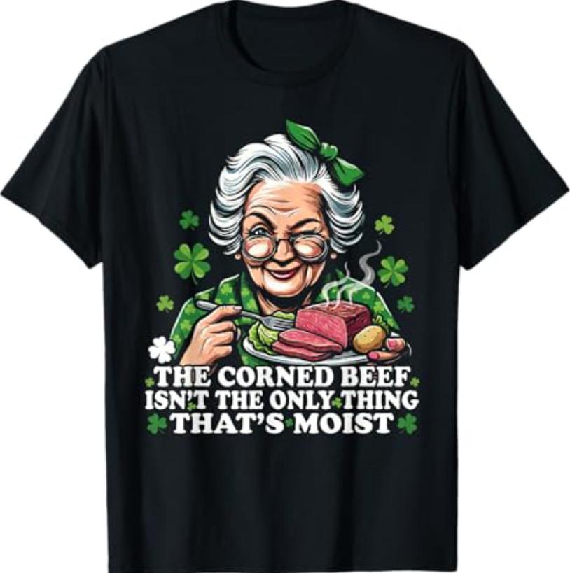 Inappropriate St Patricks Day Funny St Pats Adult Humor Gag T-Shirt XXXL