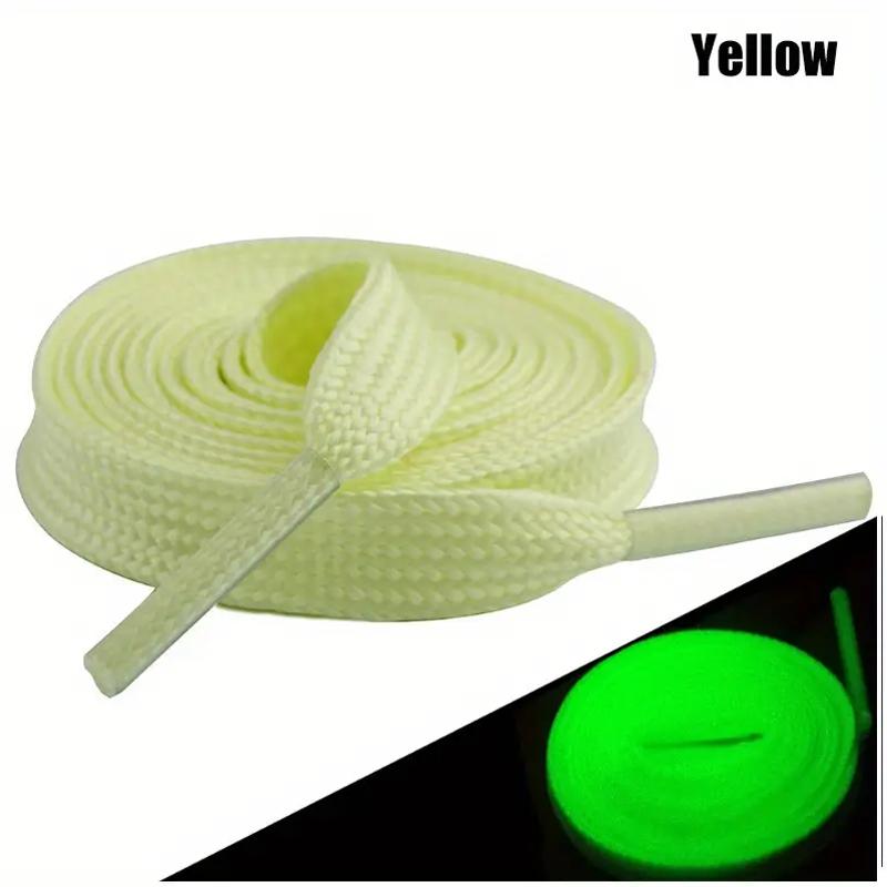 Night Luminous Shoelaces Flat Luminous Shoelaces