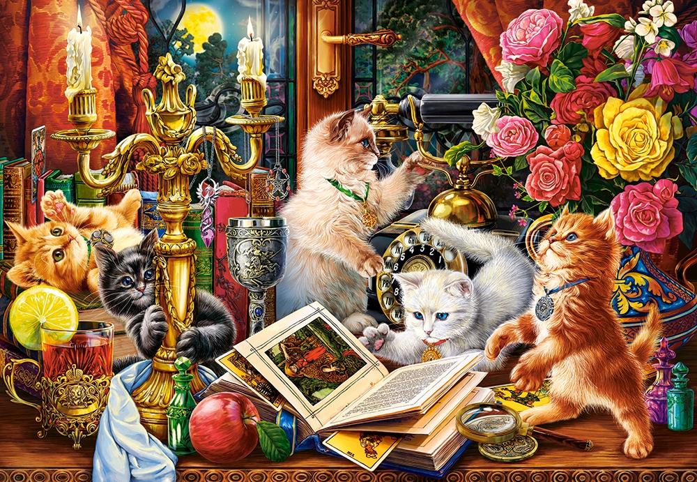 Puzzle 1000 C-104857 Wizard Kittens