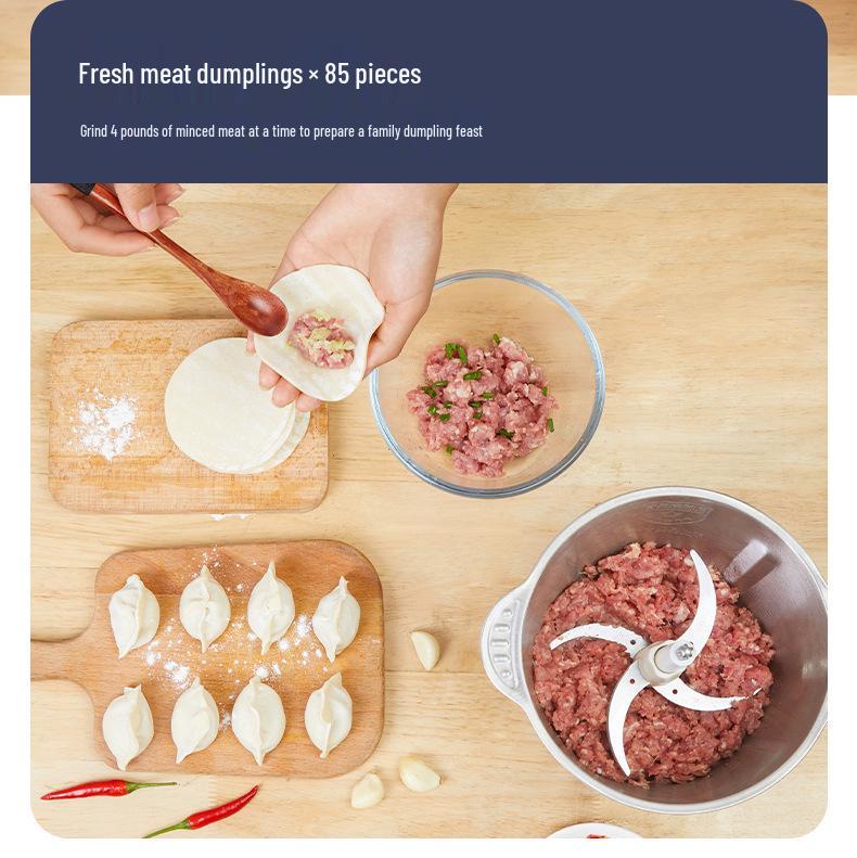 High-Power Multi-Function Meat Grinder and Food Processor