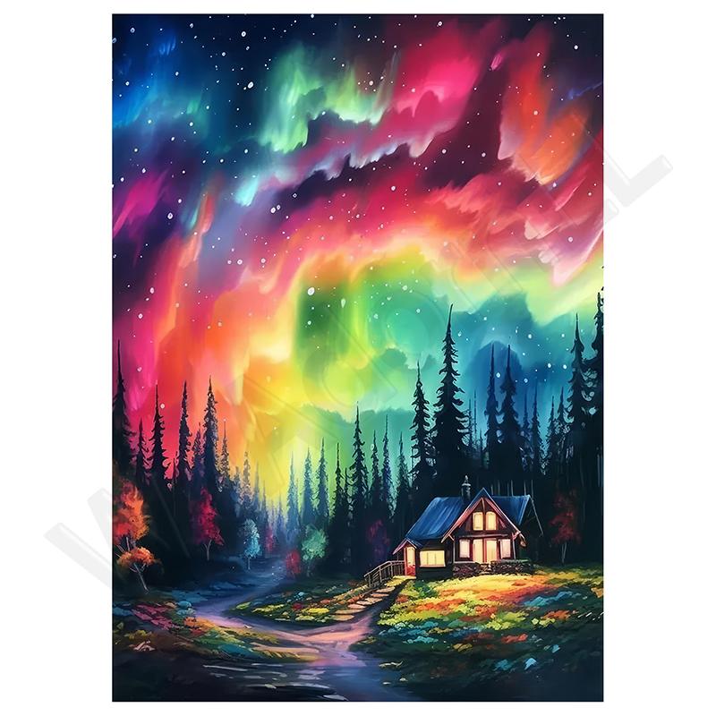 New Mosaic 5D Diy Diamond Paintings 30x40 Cm New 2025 Wall Art Pictures Diamond Art Painting Kits Accessories Paint Full Crystal