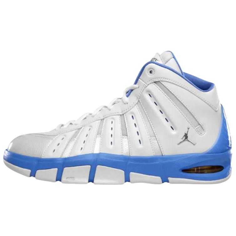 Jordan Melo M7 Vintage Basketball Shoes Men's White Blue 414843-101