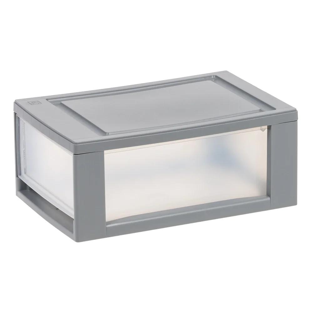 6Qt Clear Stackable Storage Bins Under Bed Modular Plastic Drawers Efficient Organizing Storage Solution Clothing Toys Office