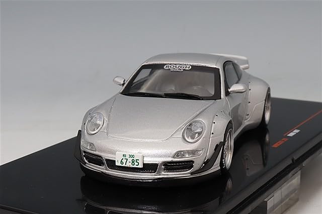 Kokusai Boeki ixo Scale RWB 997 Silver Finished Model MOC337 1/43