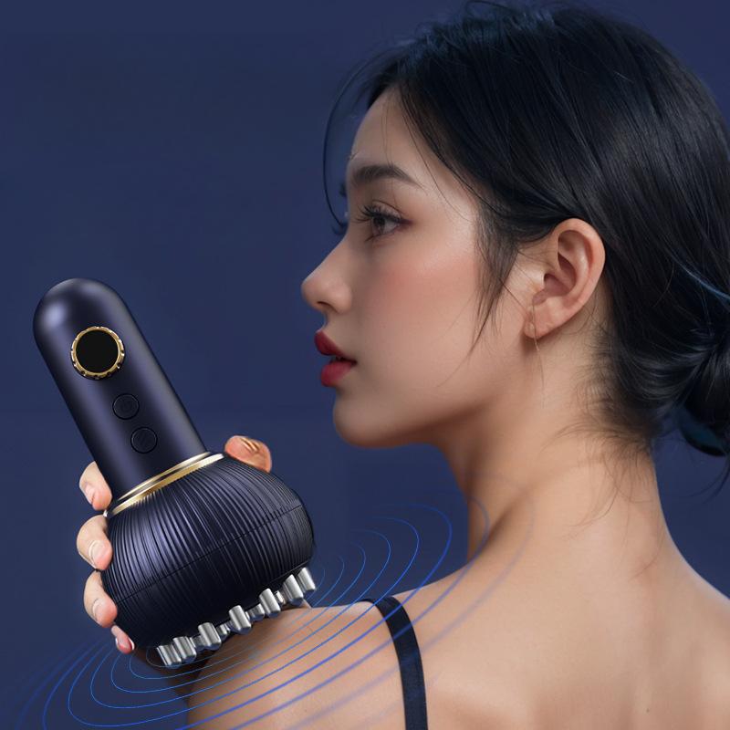 Intelligent Electric Micro-current Massage Brush Household Scraping Instrument Cupping Massage Artifact Dredging Whole Body Meridian Brush