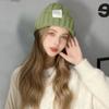 1/3/5 шт. Корейский стиль Конфетный цвет Плетеная шапка-бини Однотонная зимняя шапка Теплая Унисекс Спортивная кепка для улицы для женщин Осенний подарок