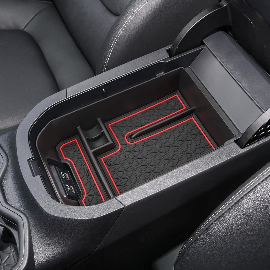 Auovo Toyota RAV4 (5th Generation) RAV4 PHV 2019-2024 Console Box, Cup Holder, Drink Holder,