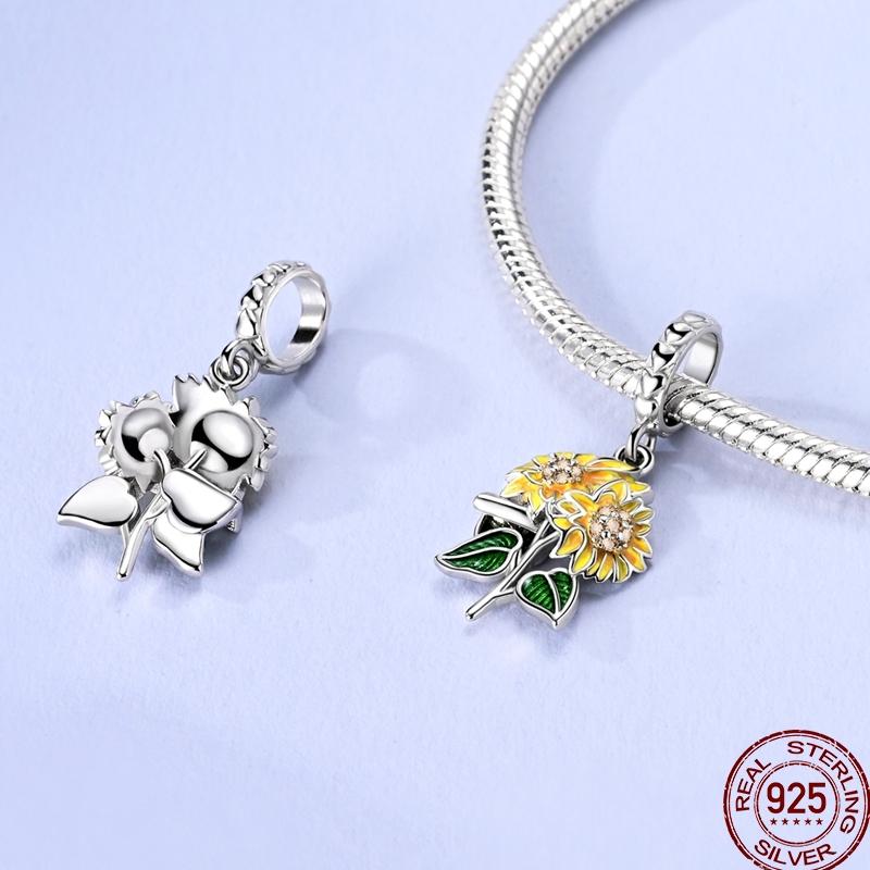 Miedziany Cyrkon Letnie Lody Ocean Wielka Seria Błyszczący Inkrustowany Cyrkon Wisiorek Pasuje do Bransoletki 3mm