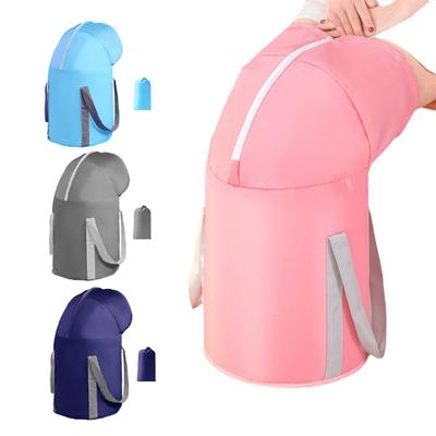Folding Foot Bath Trapezoidal Shape High Temp Resistance Extended Design Blood Circulation Foot Spa Bucket