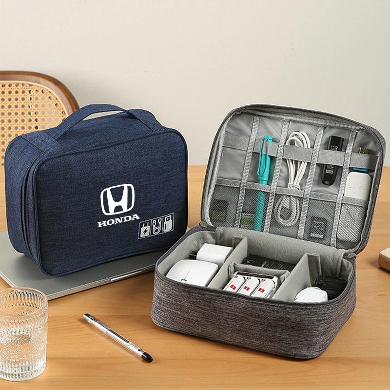 AAFV1 Multi-Function Car Storage Bag Travel Organizer Bag For Honda Civic Accord Fit City Vezel CRV Odyssey Pilot Jazz Prelude Insight