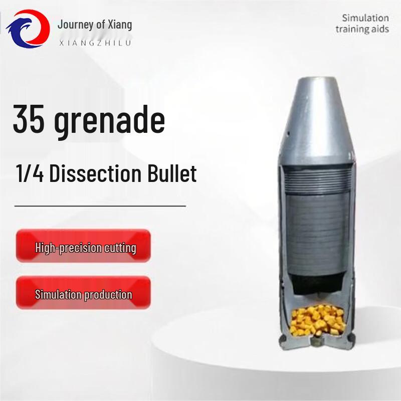 35mm Grenade Quarter Dissection Training Model