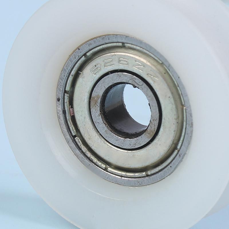 6X31.5X10Mm U-formet lagerulle R3Mm V-sporføringsrulle Taljehjul 626 Lagerhjul