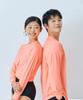 Seuwimeobaus Basic Long Sleeve Loose Fit Oversized Top Rash Guard Big Size