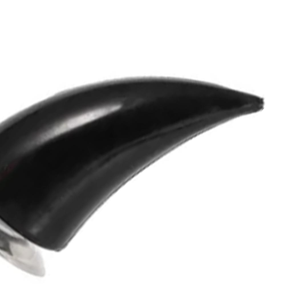 Motorcycle Helmet Devil Horn with Sucker Rubber Unique Universal Helmet Decoration Ornament