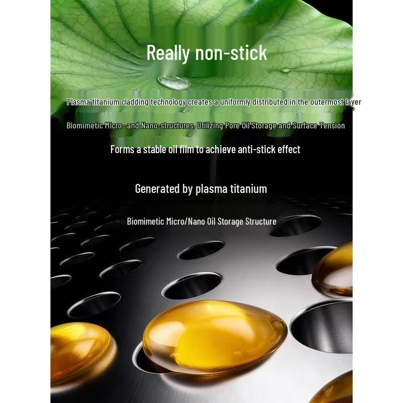 COOKER KING Titanium Alloy Non-Stick Wok 30cm