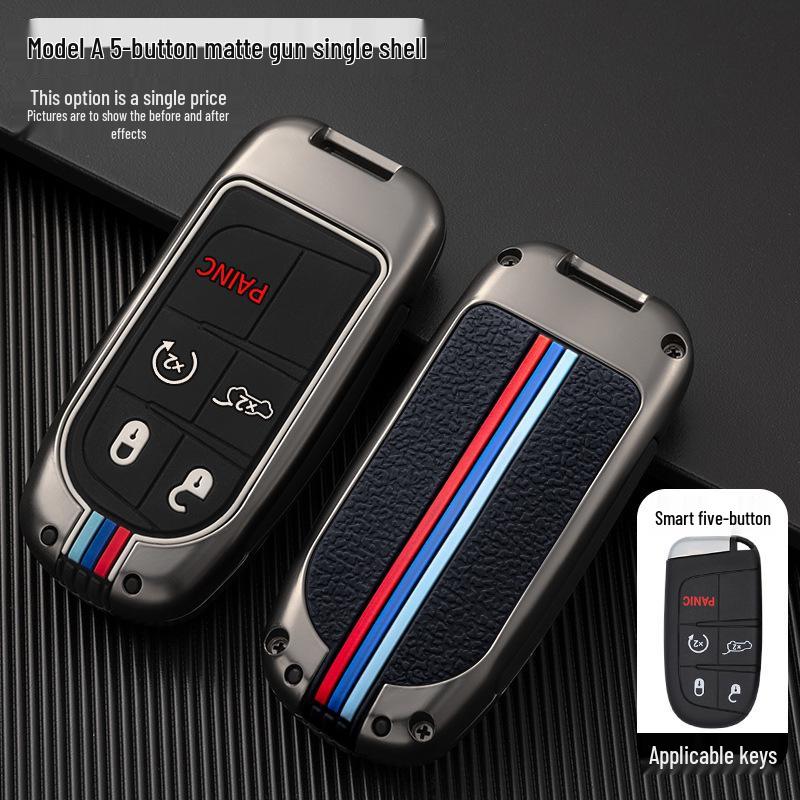 

Чехол для ключа для Jeep Compass, Renegade, Cherokee, Grand Commander Set