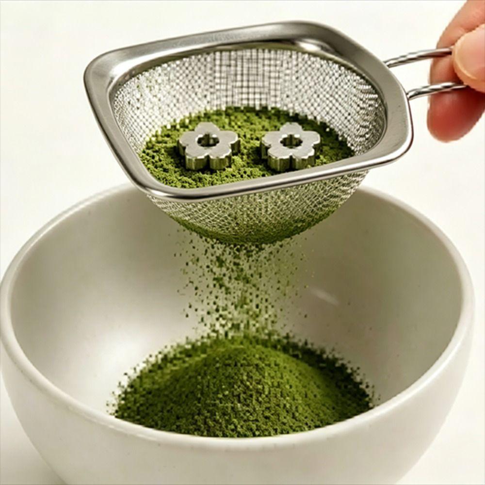Rolling Beads Matcha Sifter Food-Safe Material Powder Sifter New Matcha Sifter Beads  Tea Ceremony