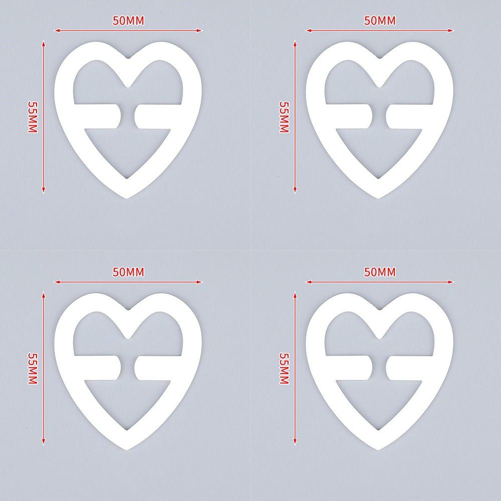 

Butterfly/Flower/Heart Shape Women s Bra Anti-Slip Buckle Bra Shoulder Strap Cross Retainer white-Heart Shape